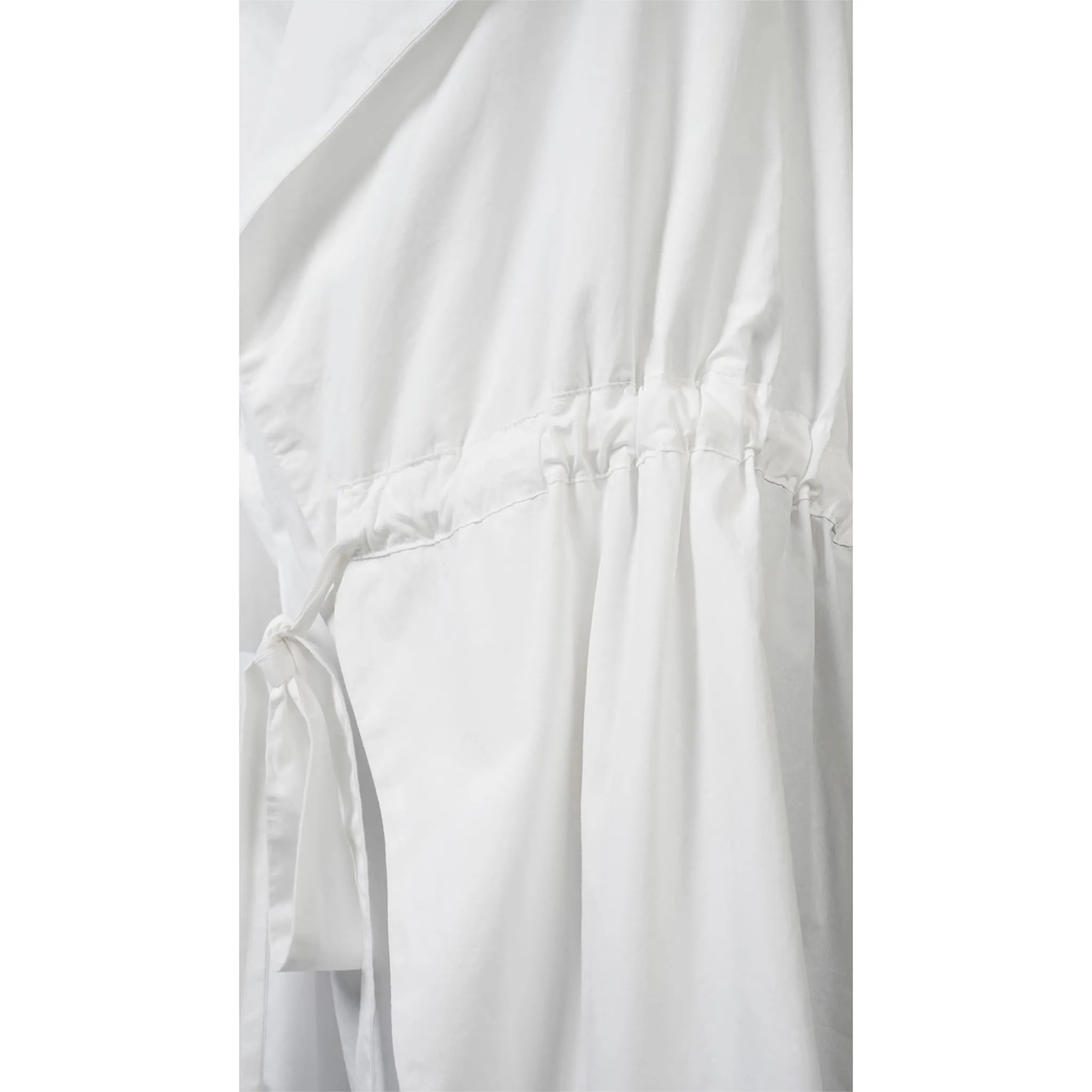 Kimono Style Deconstructed Shirt With Short Sleeves