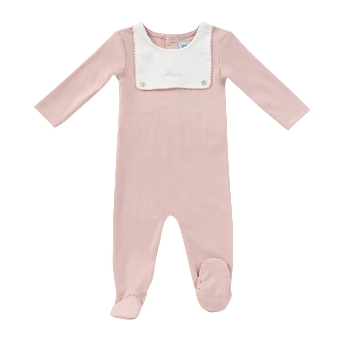 Kipp Baby Pink Bib Romper