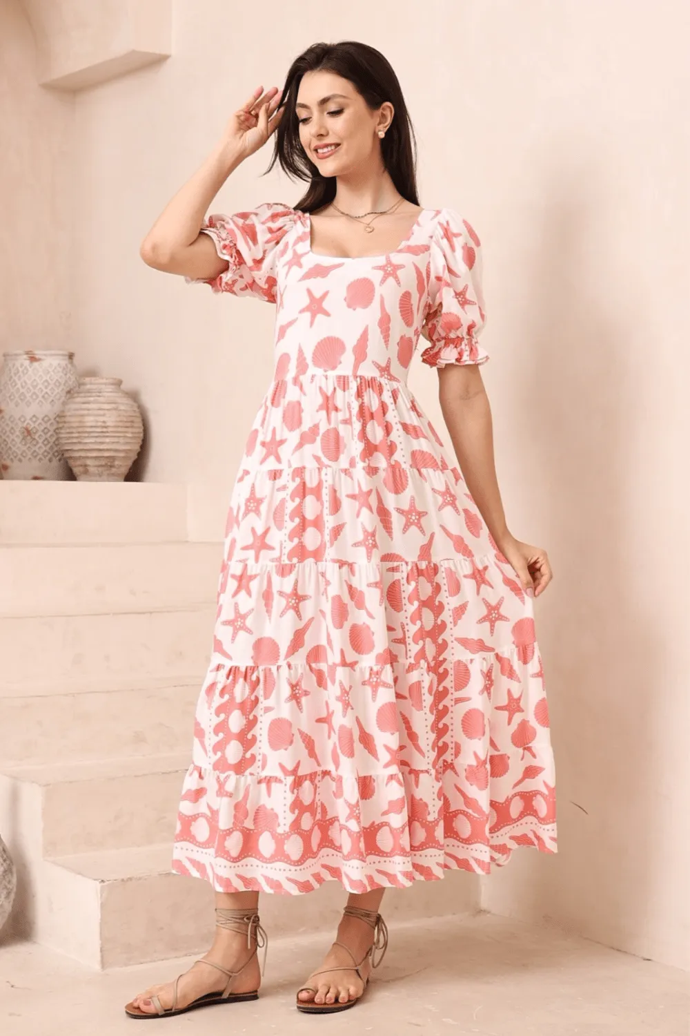 Kismet Maxi Dress - Seaside