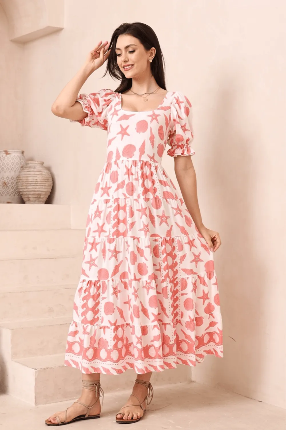 Kismet Maxi Dress - Seaside