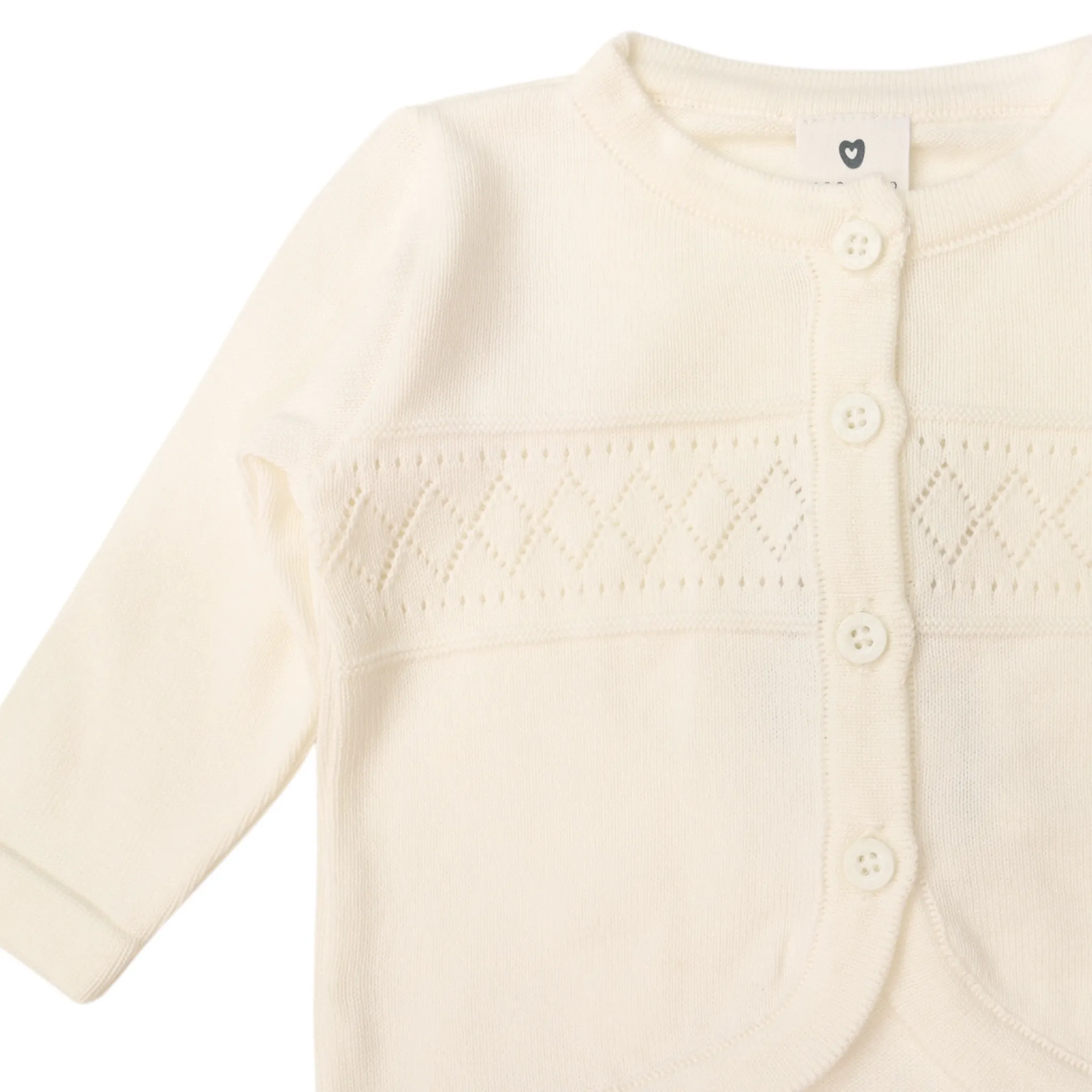 Knit Cardigan White