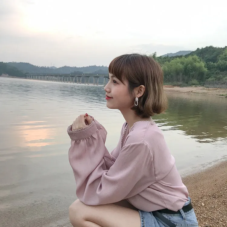 [Korean Style] Fay Beathable Long sleeve Summer Cardigan