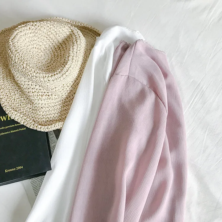 [Korean Style] Fay Beathable Long sleeve Summer Cardigan