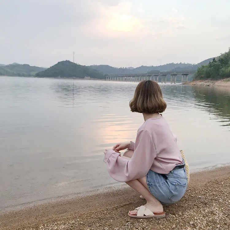 [Korean Style] Fay Beathable Long sleeve Summer Cardigan