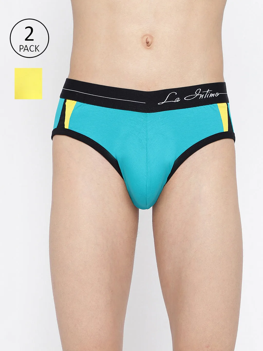 La Intimo Modern Pattern Brief (Pack of 2)