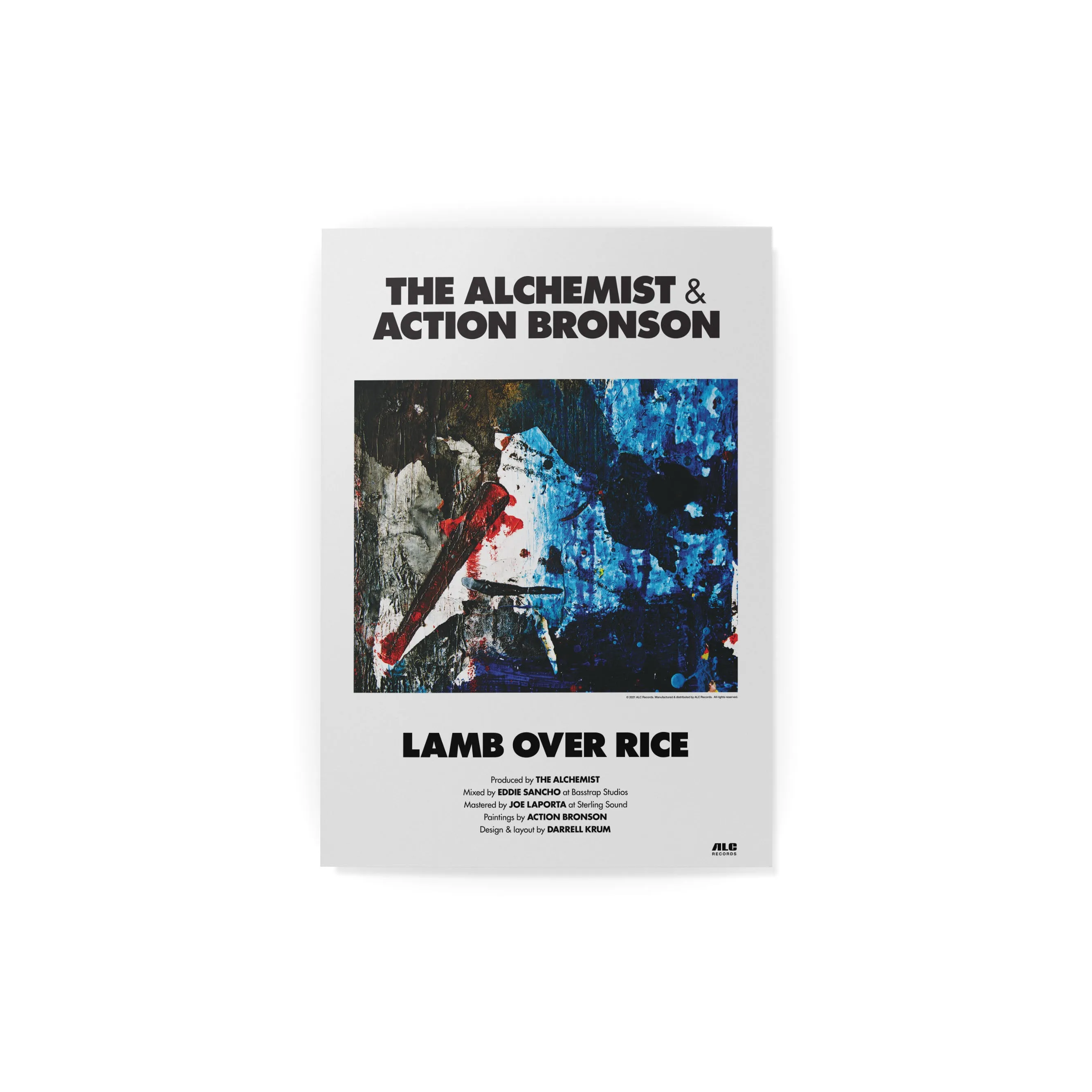 Lamb Over Rice (LP - White Vinyl   "Exhibition" Poster)