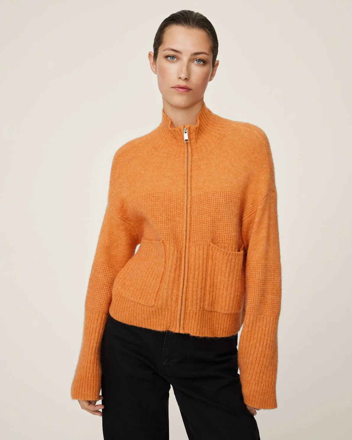 Lediona Hope Cardigan - Golden Ochre