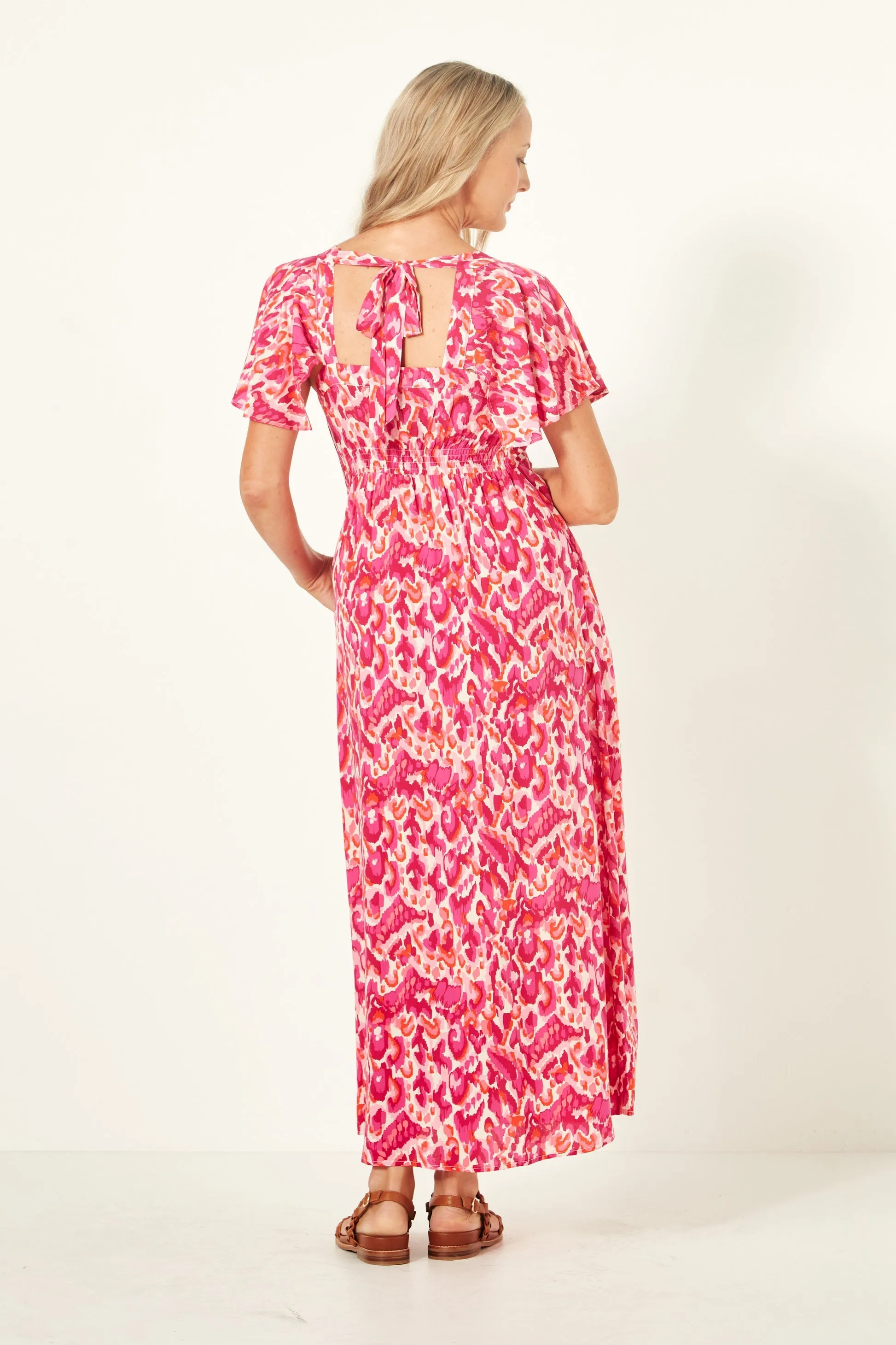 Lemon Tree Design Sylvia Dress - Berry Print