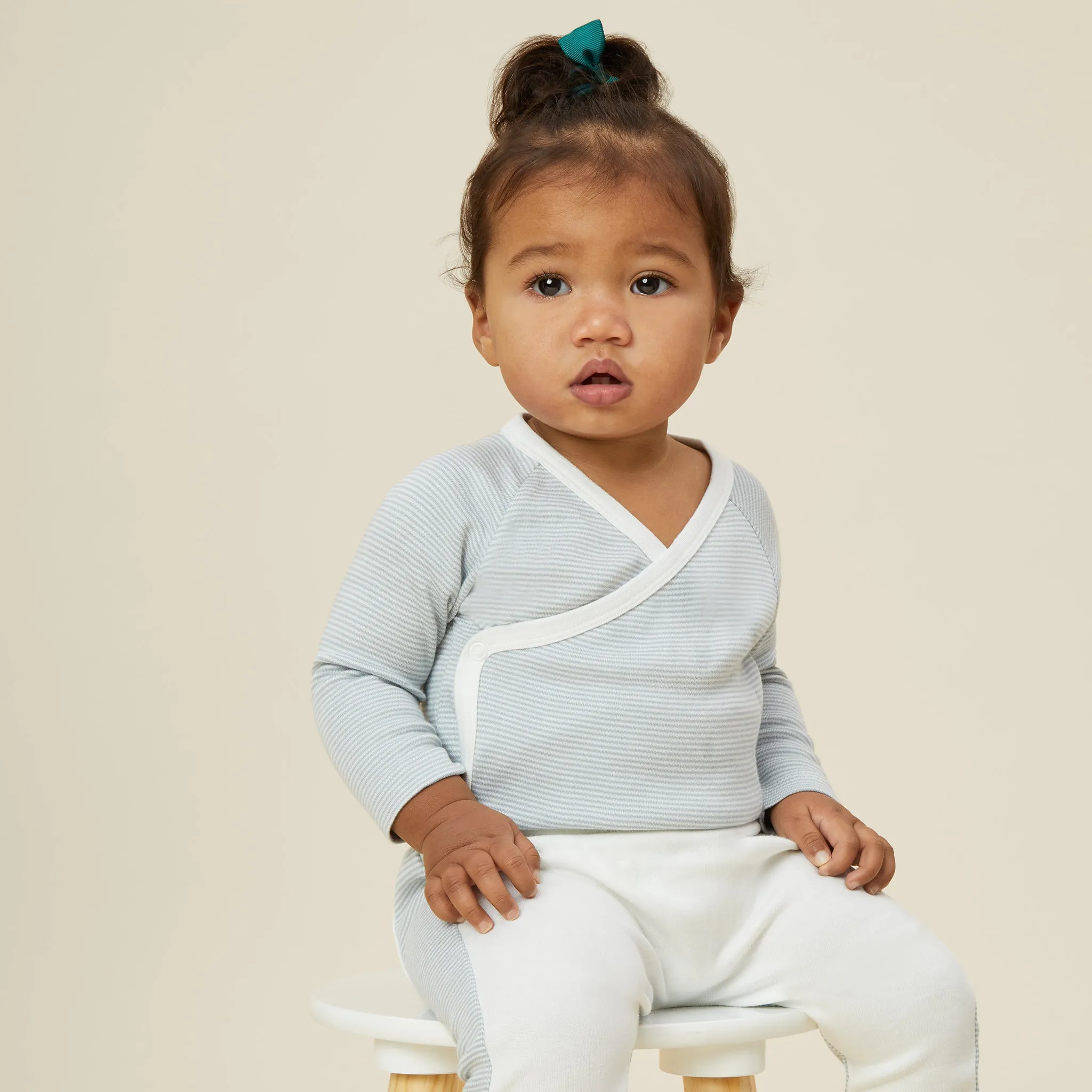 Long Sleeve Kimono Bodysuit