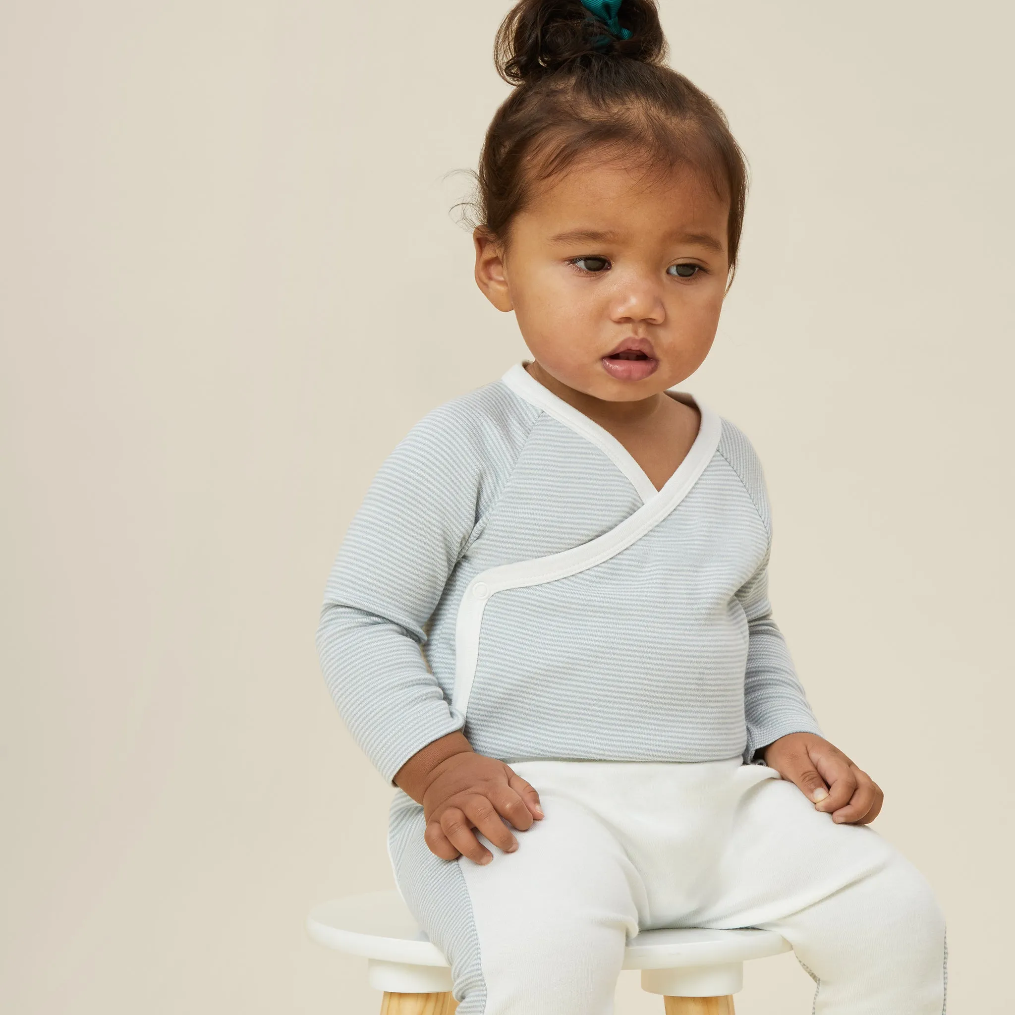 Long Sleeve Kimono Bodysuit