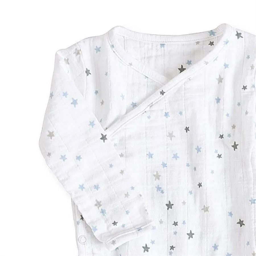 Long Sleeve kimono one-piece - Night Sky