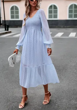 Long Sleeve Lace Maxi Dress