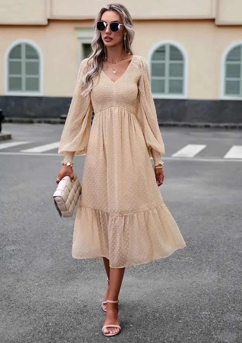 Long Sleeve Lace Maxi Dress