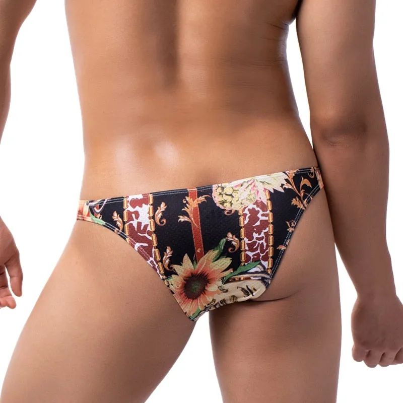 Men's Print Sexy Bikini Brief