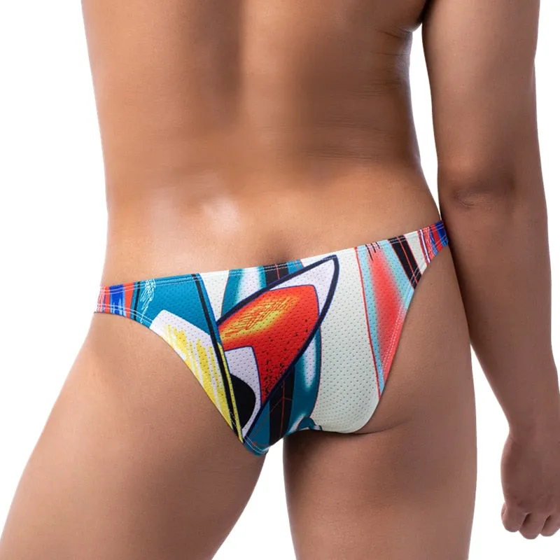 Men's Print Sexy Bikini Brief