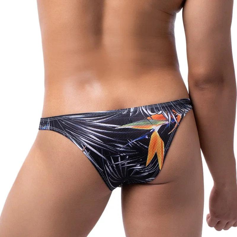 Men's Print Sexy Bikini Brief