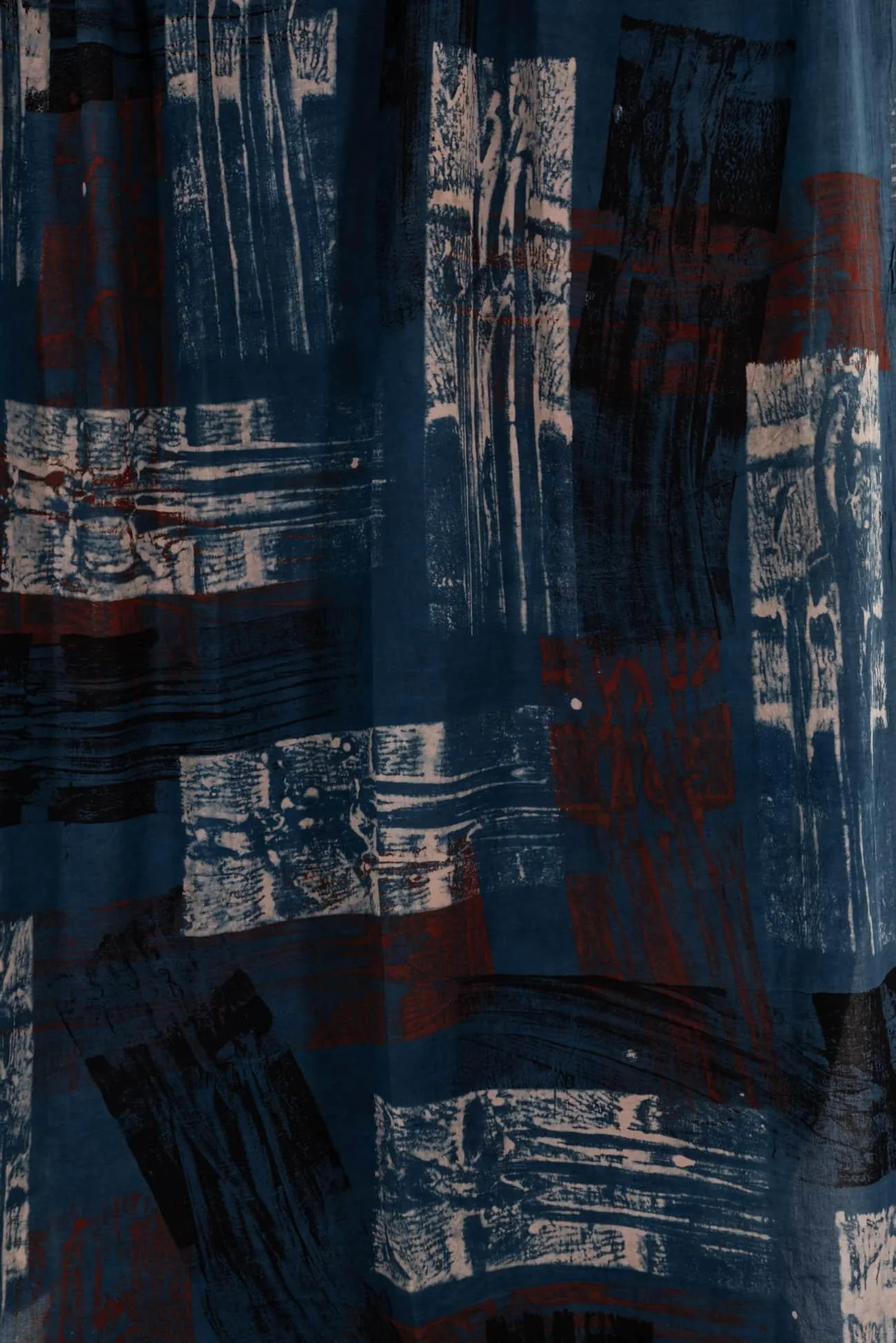 Mood Indigo Indian Cotton Woven - SPECIAL CUT