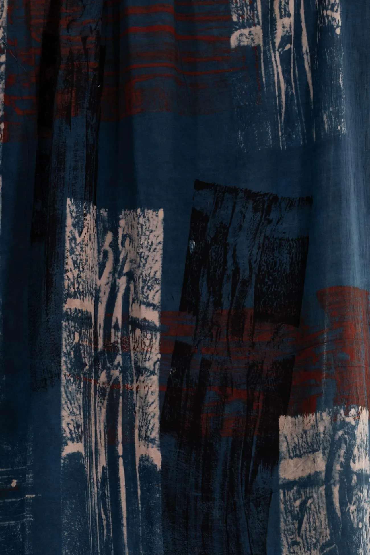 Mood Indigo Indian Cotton Woven - SPECIAL CUT