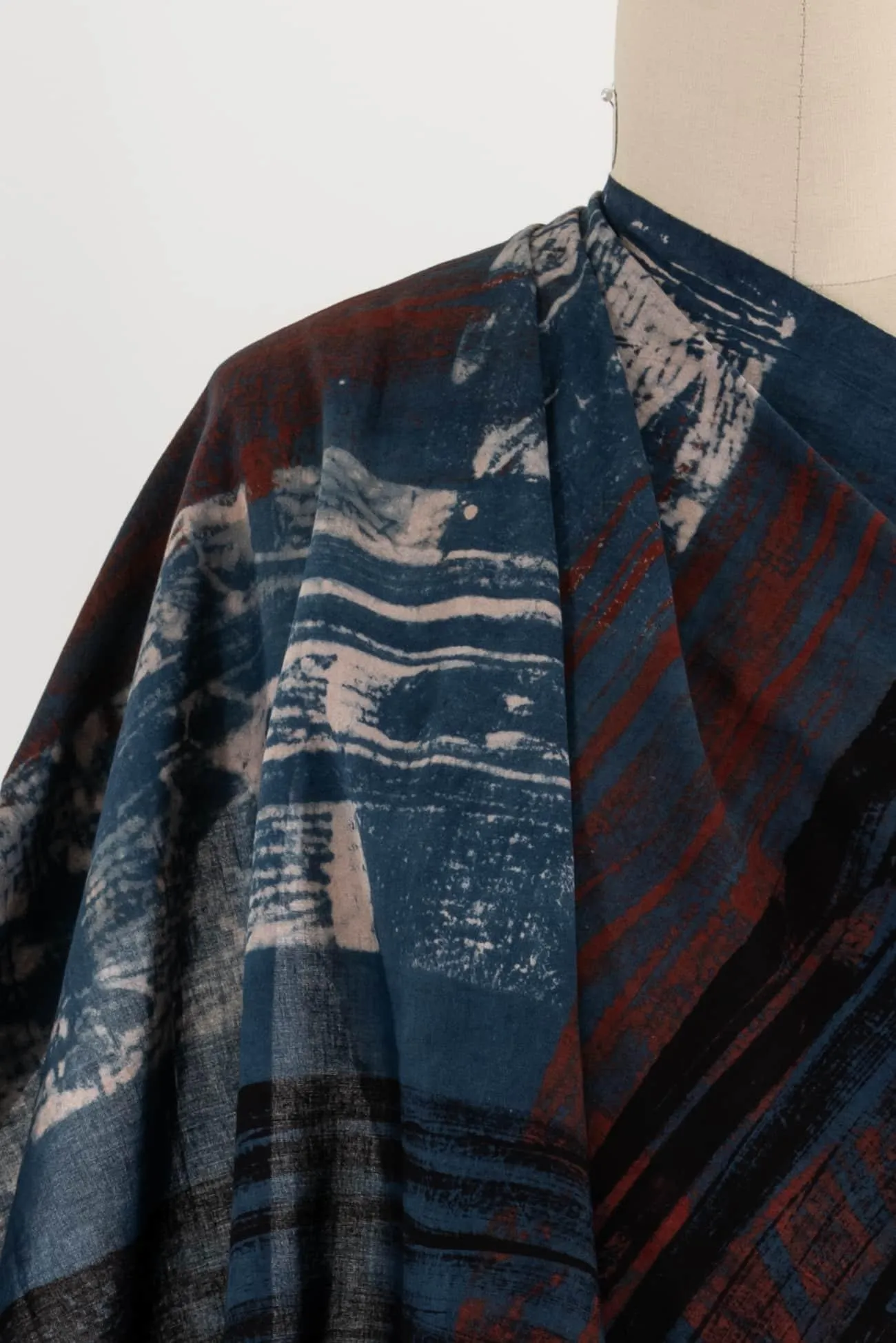 Mood Indigo Indian Cotton Woven - SPECIAL CUT