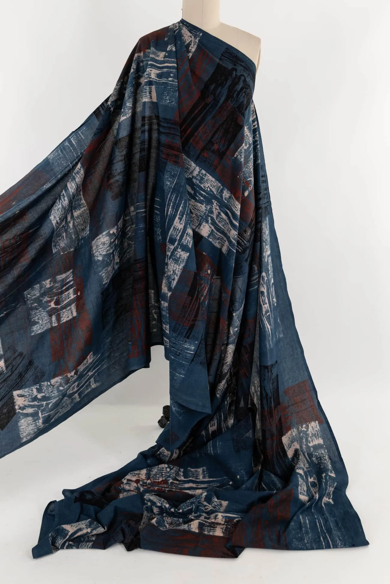 Mood Indigo Indian Cotton Woven - SPECIAL CUT