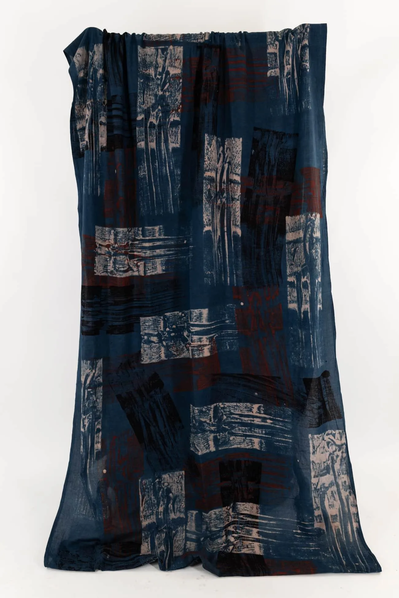 Mood Indigo Indian Cotton Woven - SPECIAL CUT