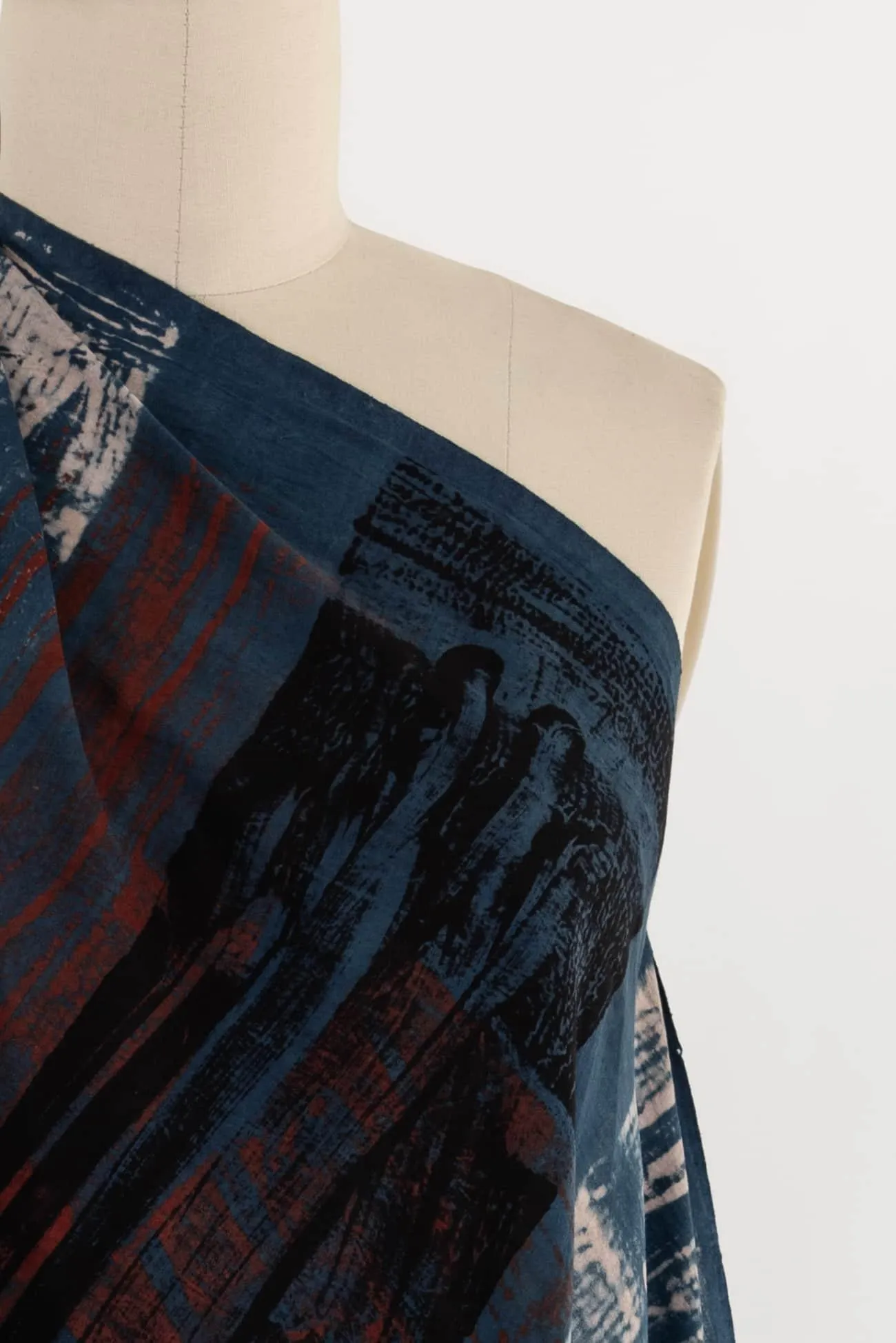Mood Indigo Indian Cotton Woven - SPECIAL CUT