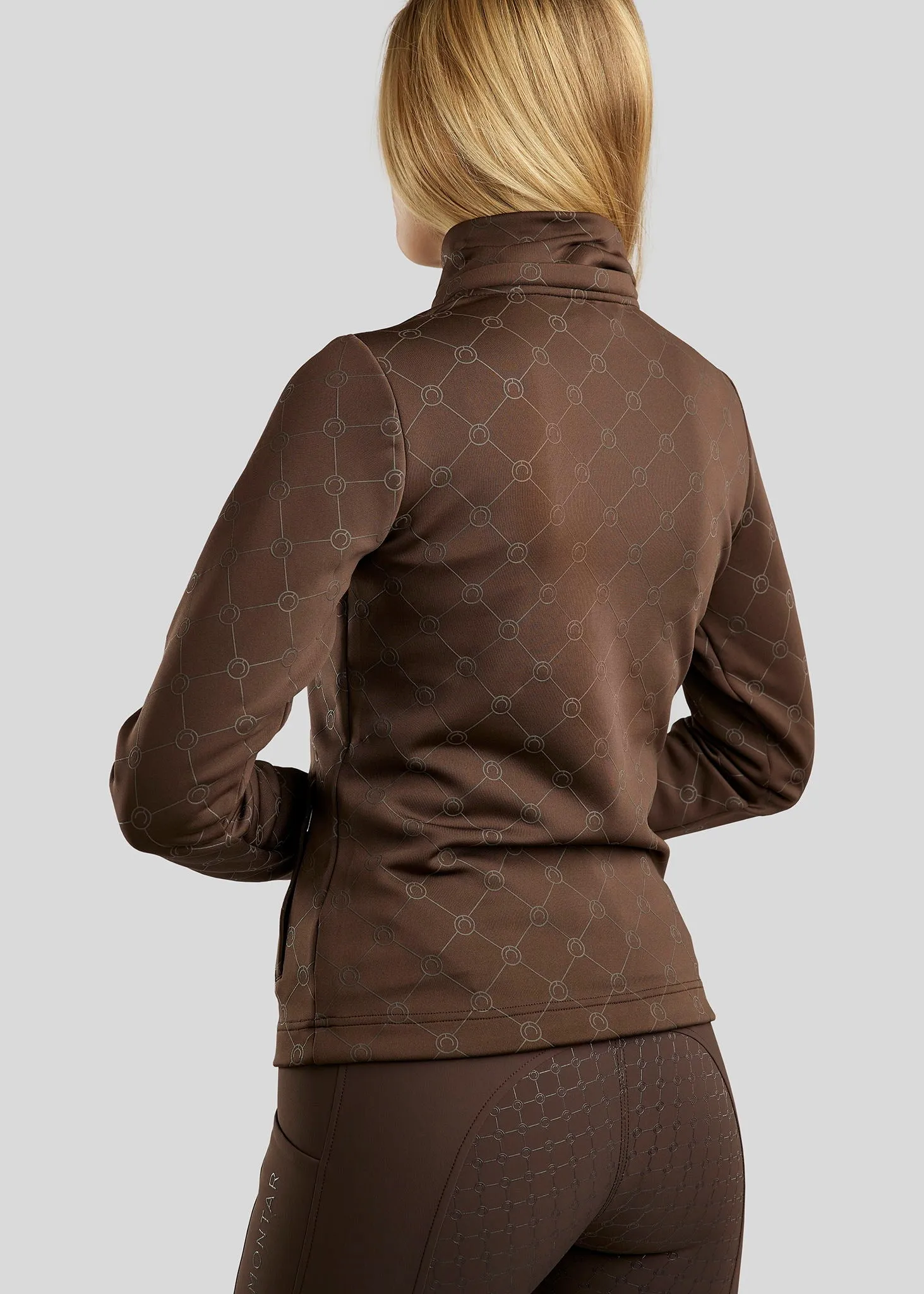 MoTilde Printed Softshell Jacket - Brown