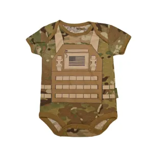 Multicam Flak Jacket Baby Bodysuit