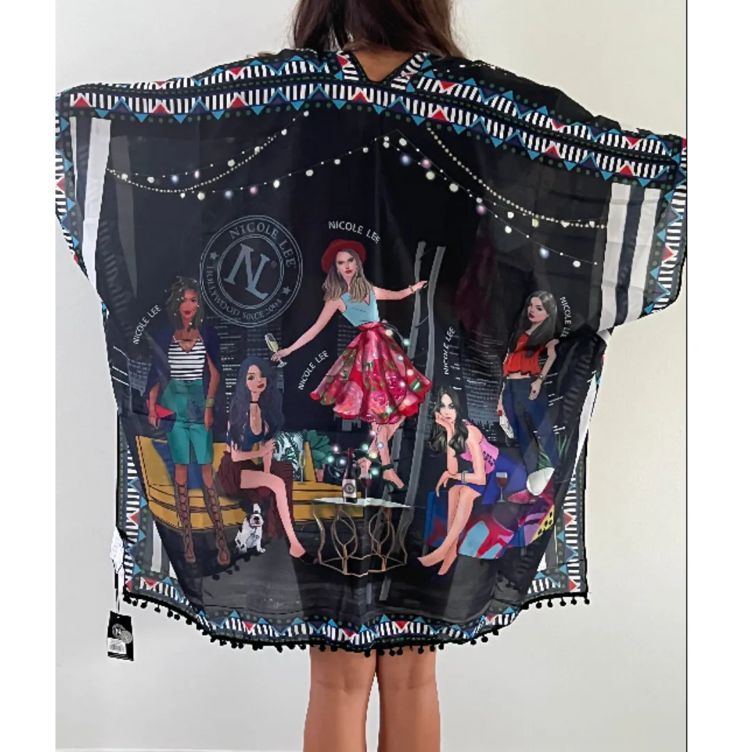 NICOLE LEE ISABELLA KIMONO HOUSE PARTY