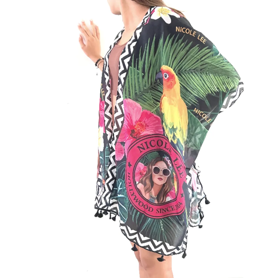 NICOLE LEE ISABELLA KIMONO VACATION GIRL IN PARADISE