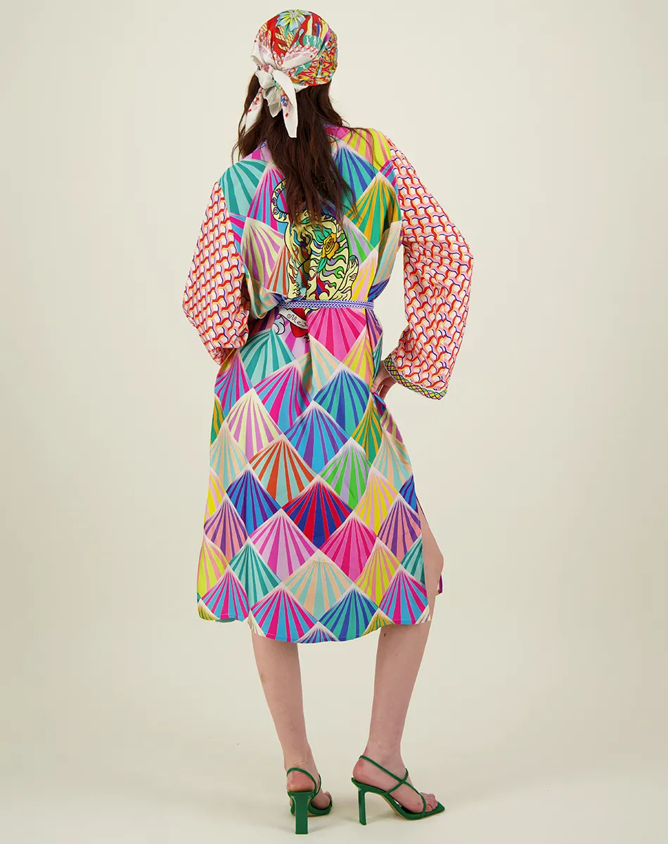 Nova Kimono Artisan Dress