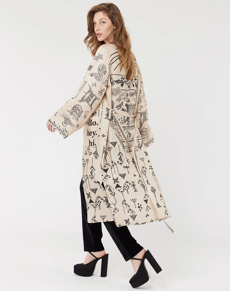 Nova Kimono Blossom Dress