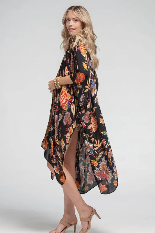 One Size Beautiful Long Kimonos - Multiple Colors