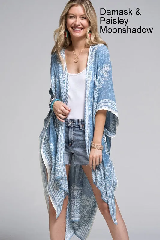 One Size Beautiful Long Kimonos - Multiple Colors