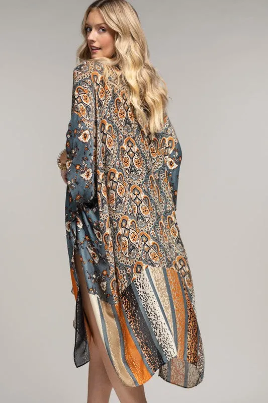 One Size Beautiful Long Kimonos - Multiple Colors