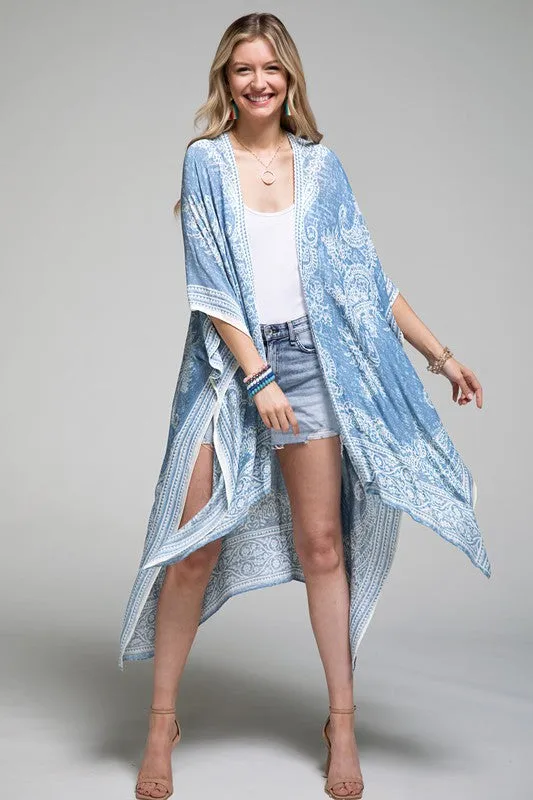 One Size Beautiful Long Kimonos - Multiple Colors