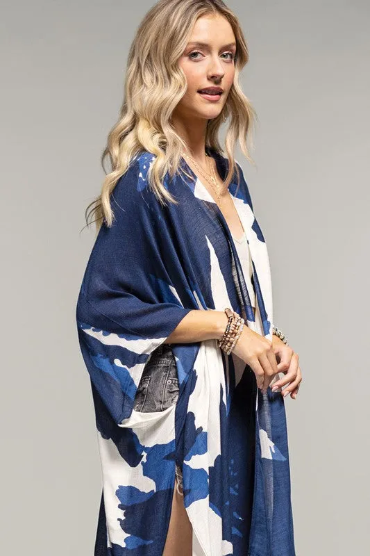 One Size Beautiful Long Kimonos - Multiple Colors