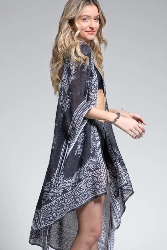 One Size Beautiful Long Kimonos - Multiple Colors