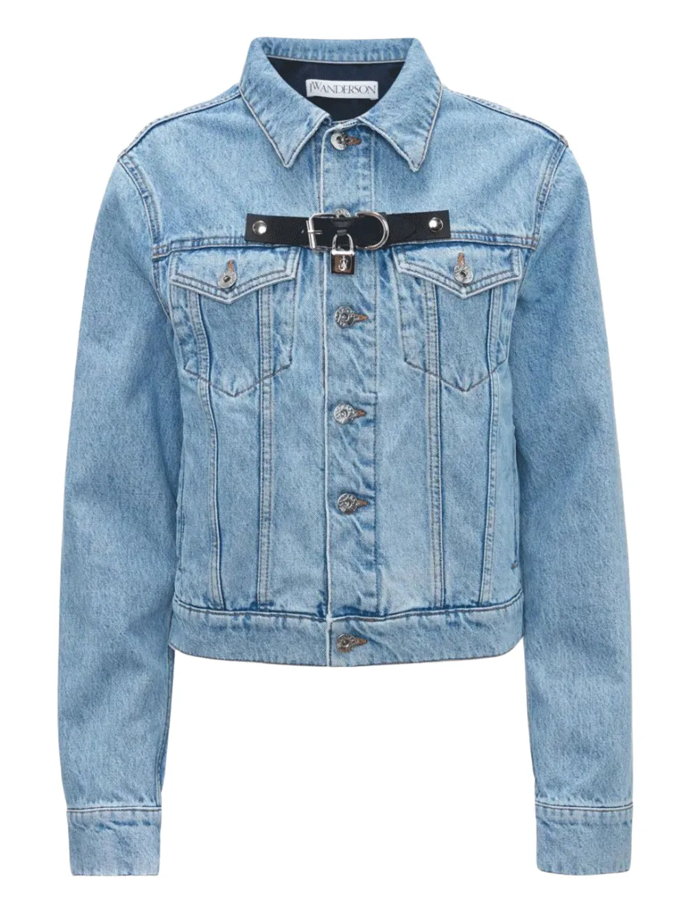 Padlock Strap Trucker Jacket