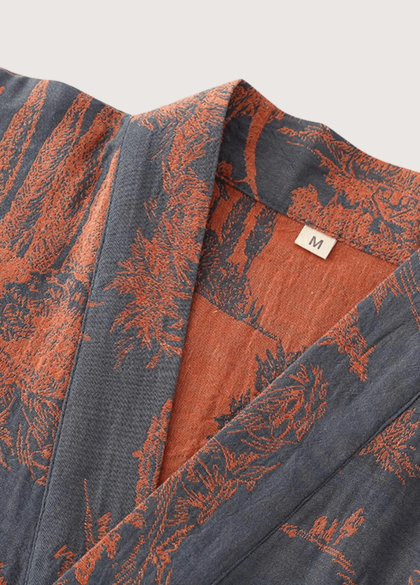 Peignoir kimono bleu femme | Kaido