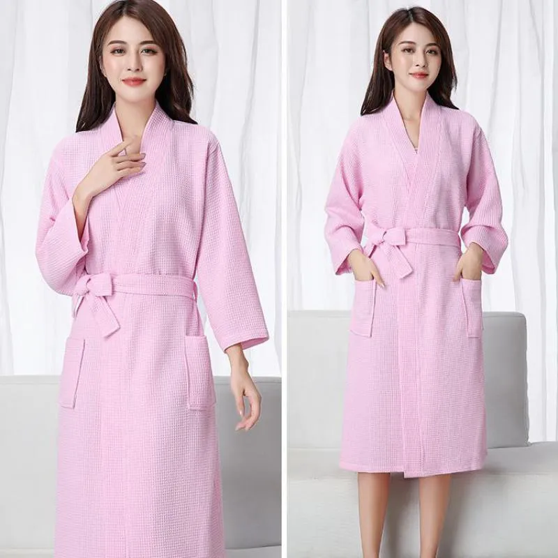 Peignoir Kimono Femme en Satin et Velour