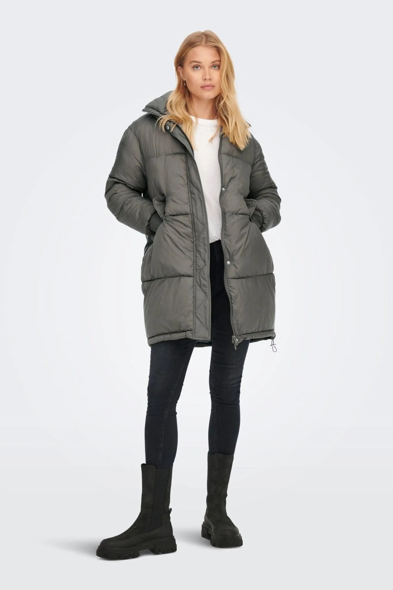 Petra Puffed Jacket - Falcon
