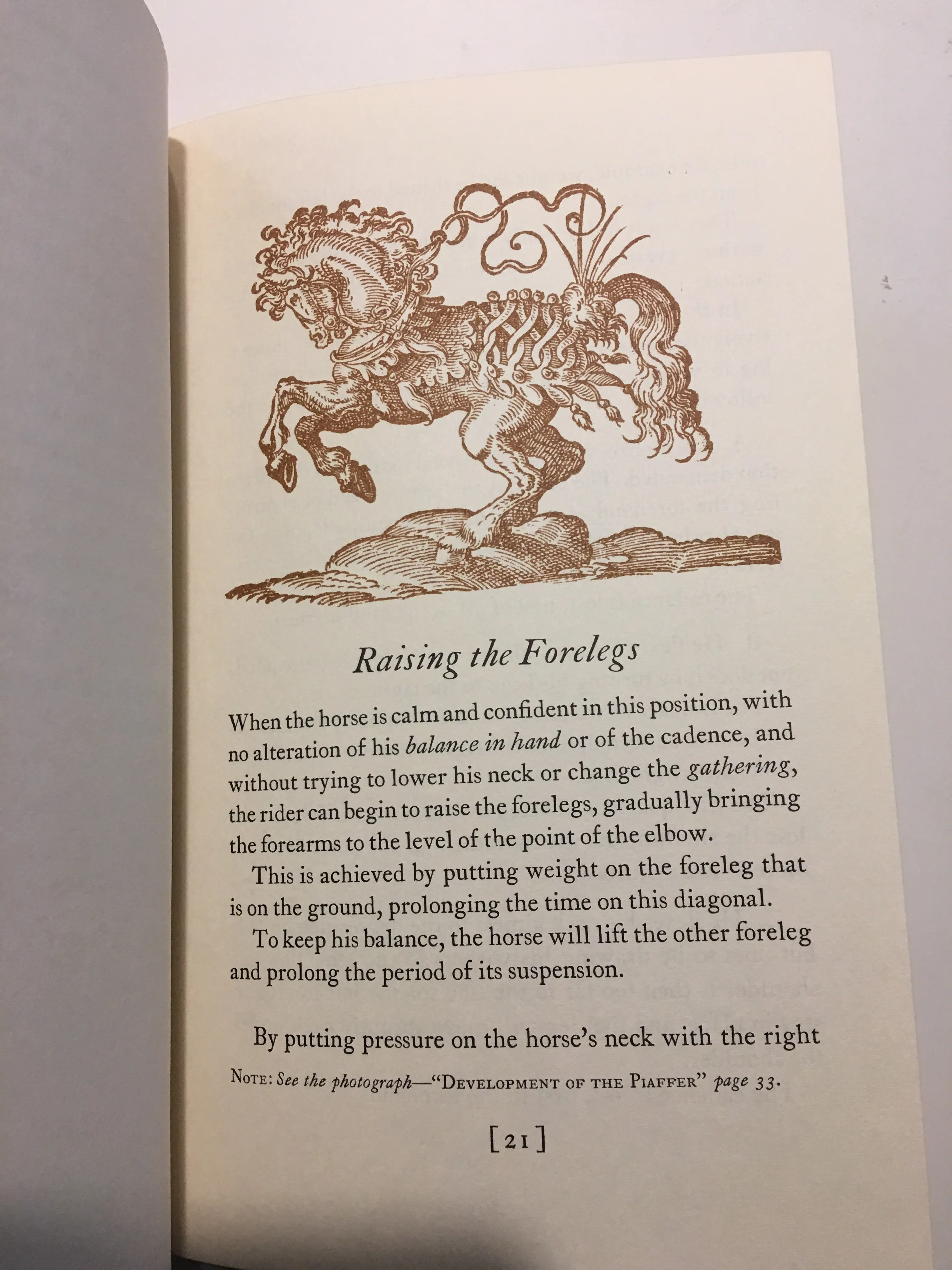 Piaffer and Passage by Decarpentry (hardback) gently used