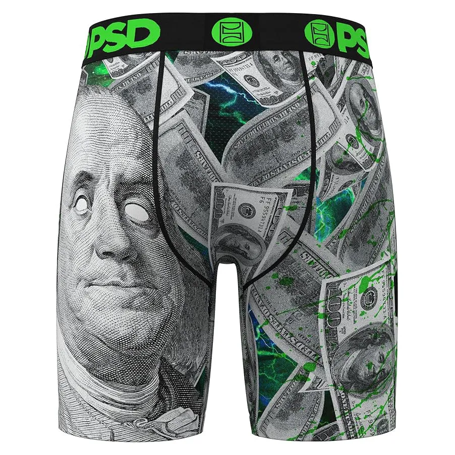 PSD Men's Multicolor Guap Boxer Briefs Medium Underwear - 324180042-MUL-M