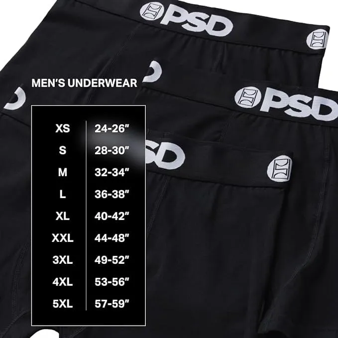 PSD Men's Multicolor Guap Boxer Briefs Medium Underwear - 324180042-MUL-M