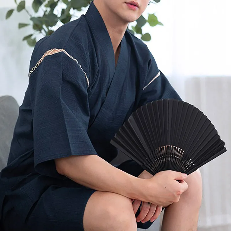 Pyjama Kimono Homme Manches Courtes