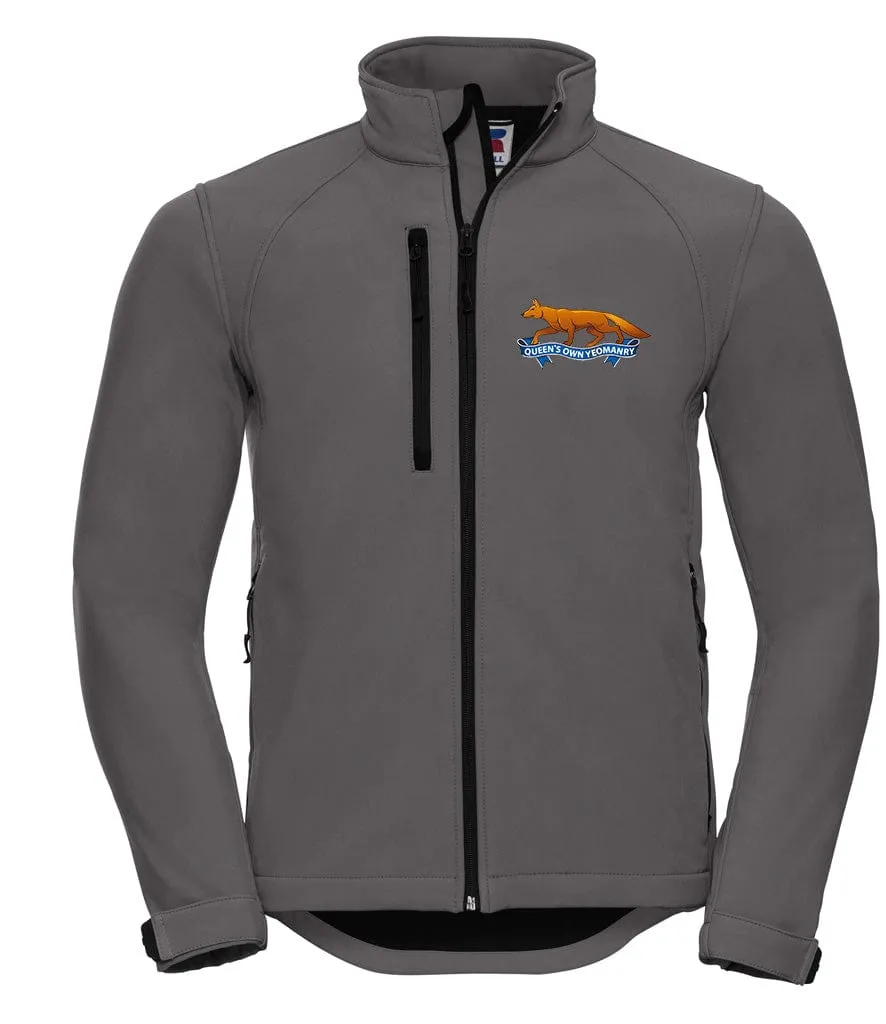 Queen's Own Yeomanry Embroidered 3 Layer Softshell Jacket