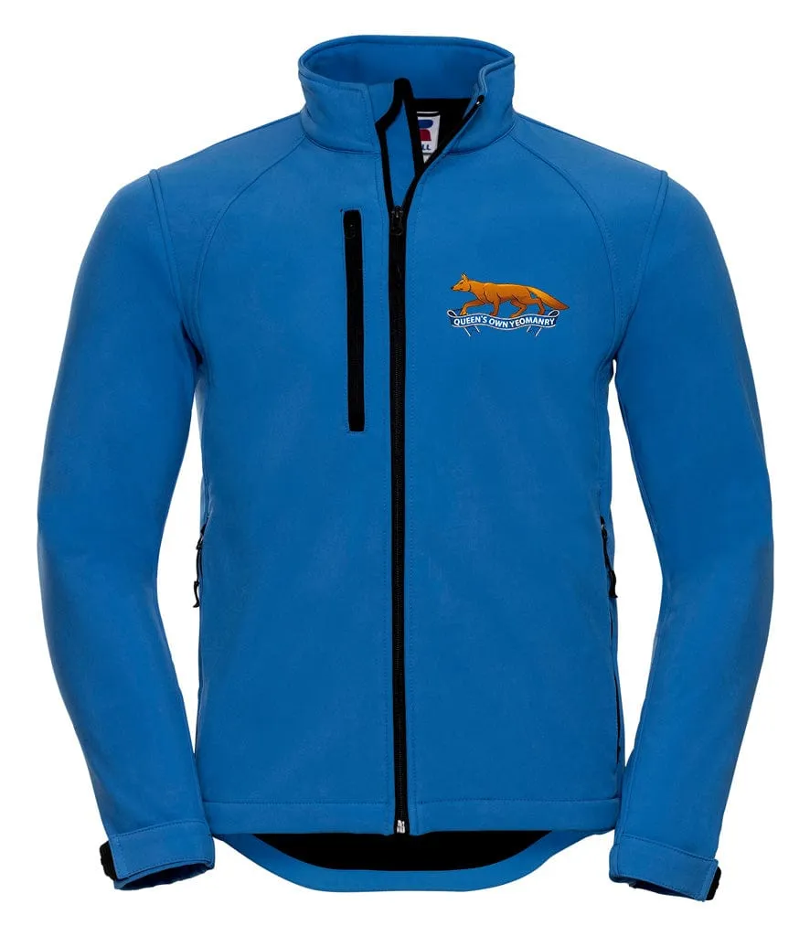 Queen's Own Yeomanry Embroidered 3 Layer Softshell Jacket