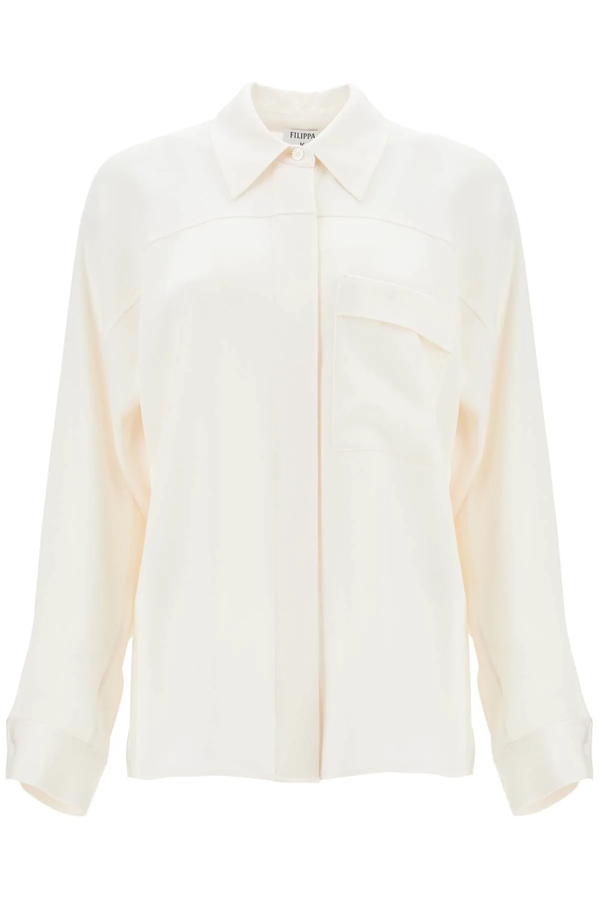 "oversized shiny 30917 CREAM