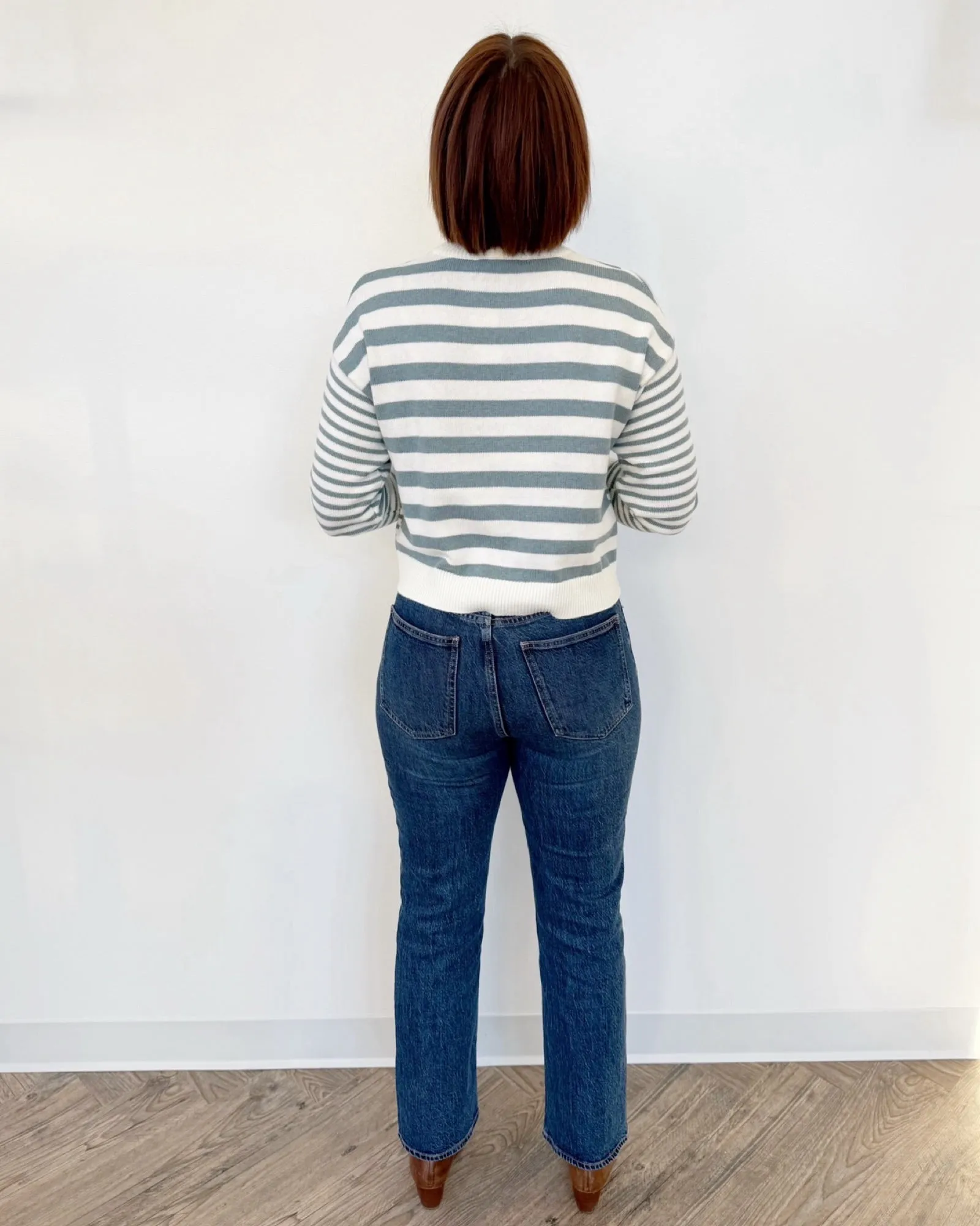 Ravenna Stripe Crewneck Sweater